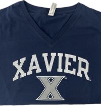 Xavier Ladies LAT Apparel, V-Neck tee